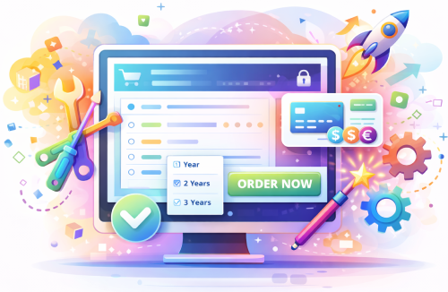 order form customization