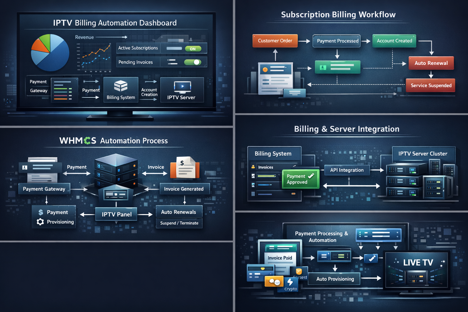 whmcs automated billing