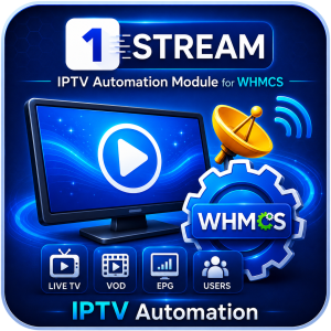 1 Stream Reseller Module for WHMCS