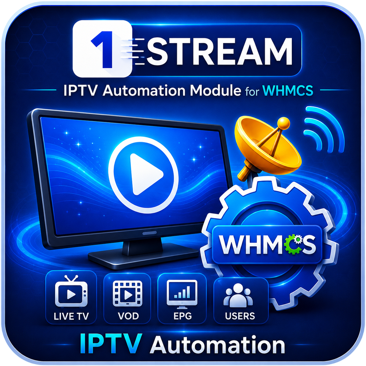 1 Stream Reseller Module for WHMCS