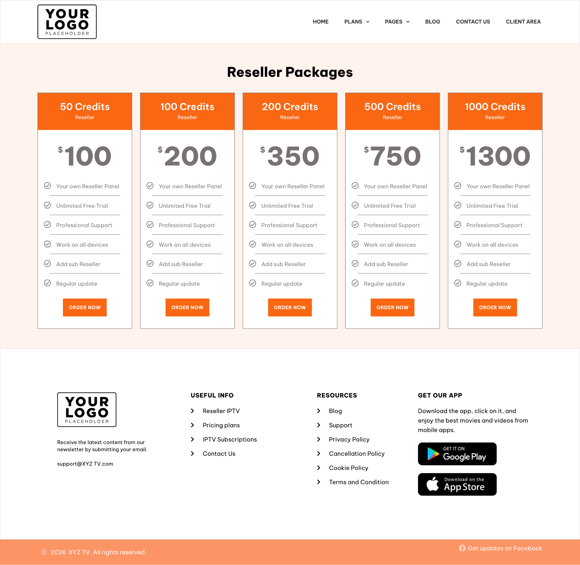 AmberConnect IPTV WordPress Theme - Image 2