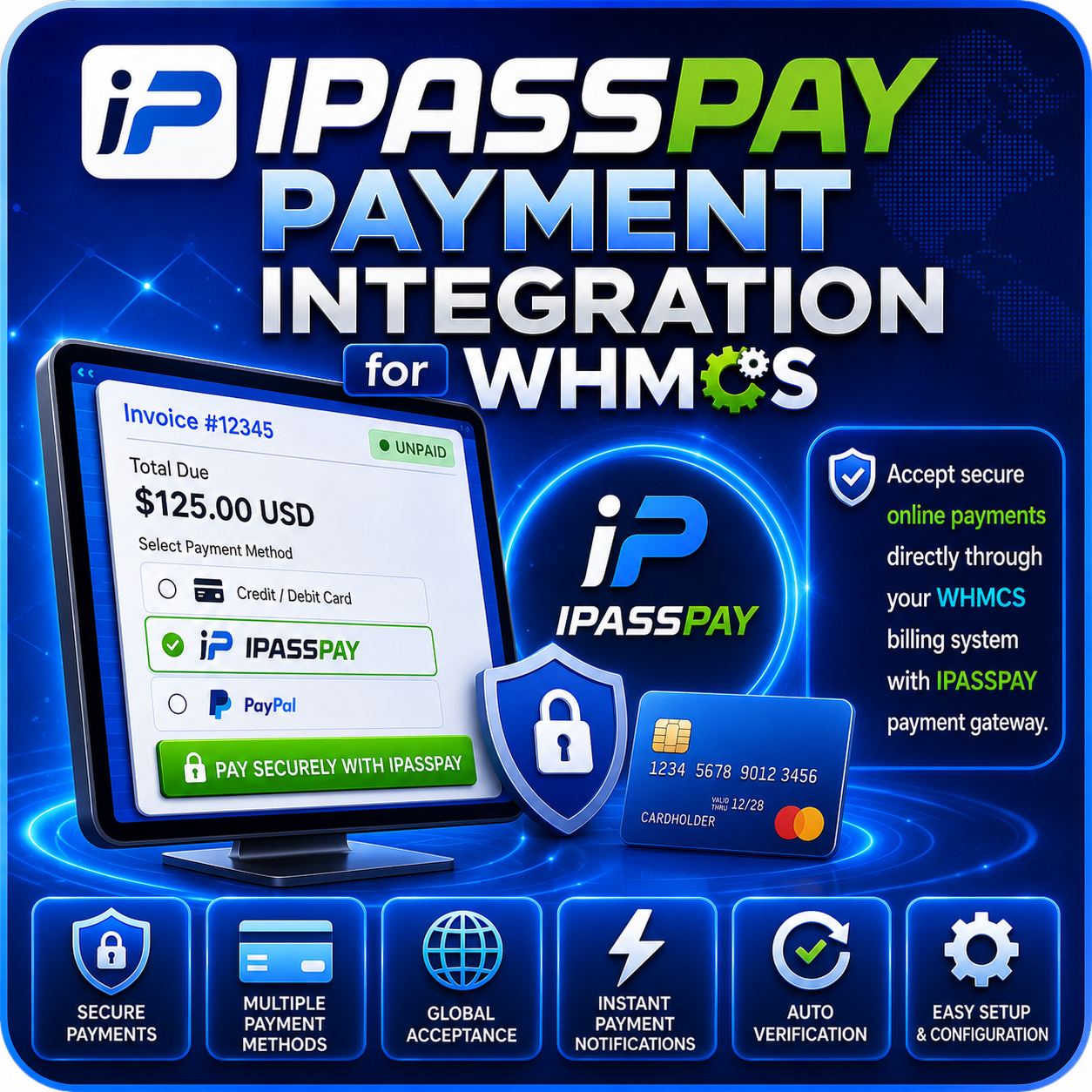 IPASSPAY Payment Integration for WHMCS