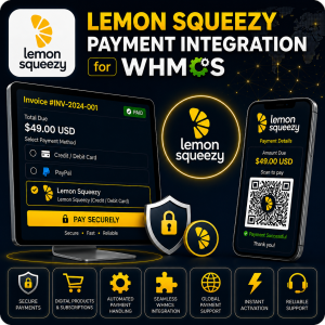 Lemon Squeezy Payment Integration for WHMCS