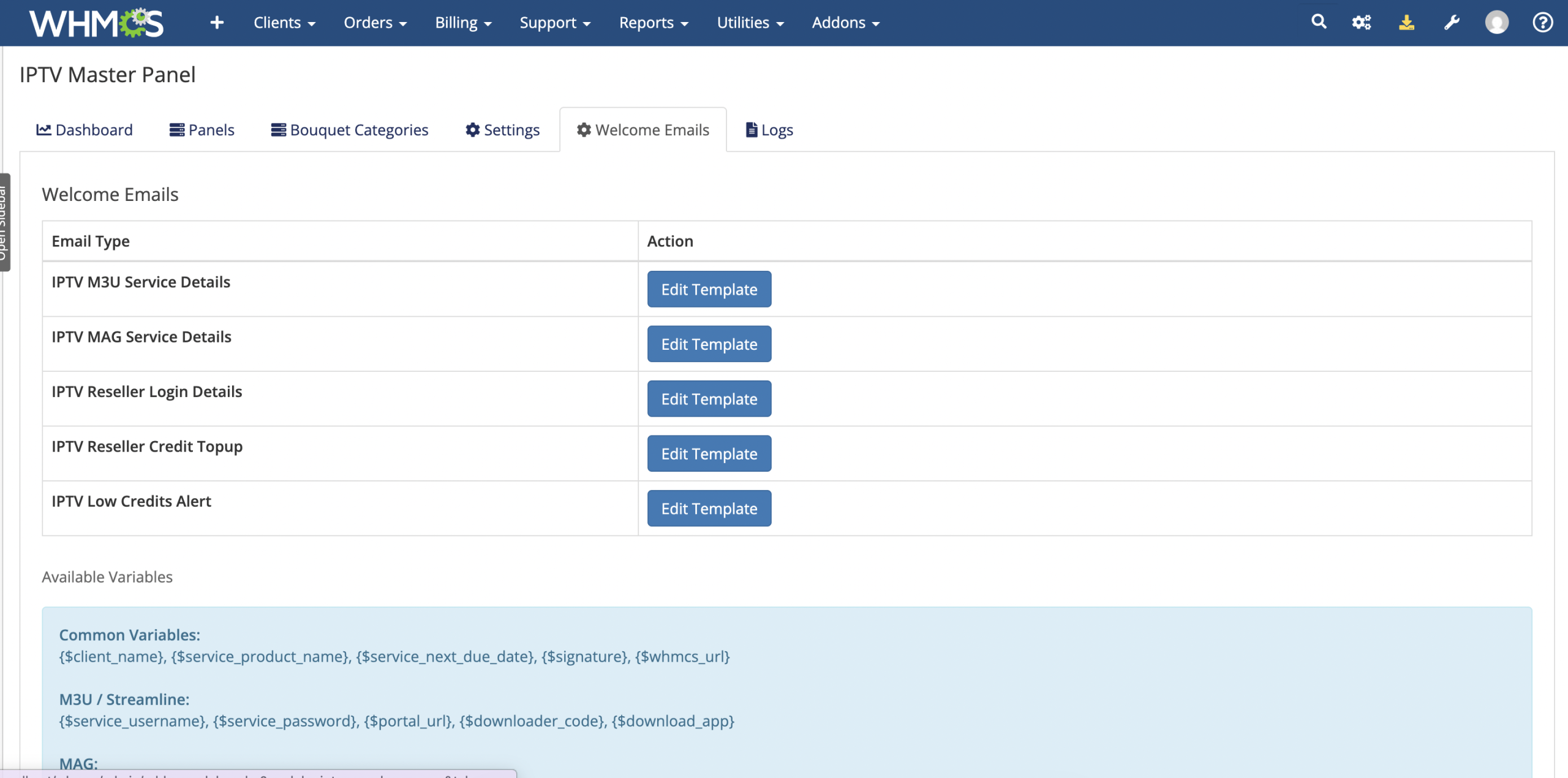 OTT Master Panel for WHMCS - Image 6