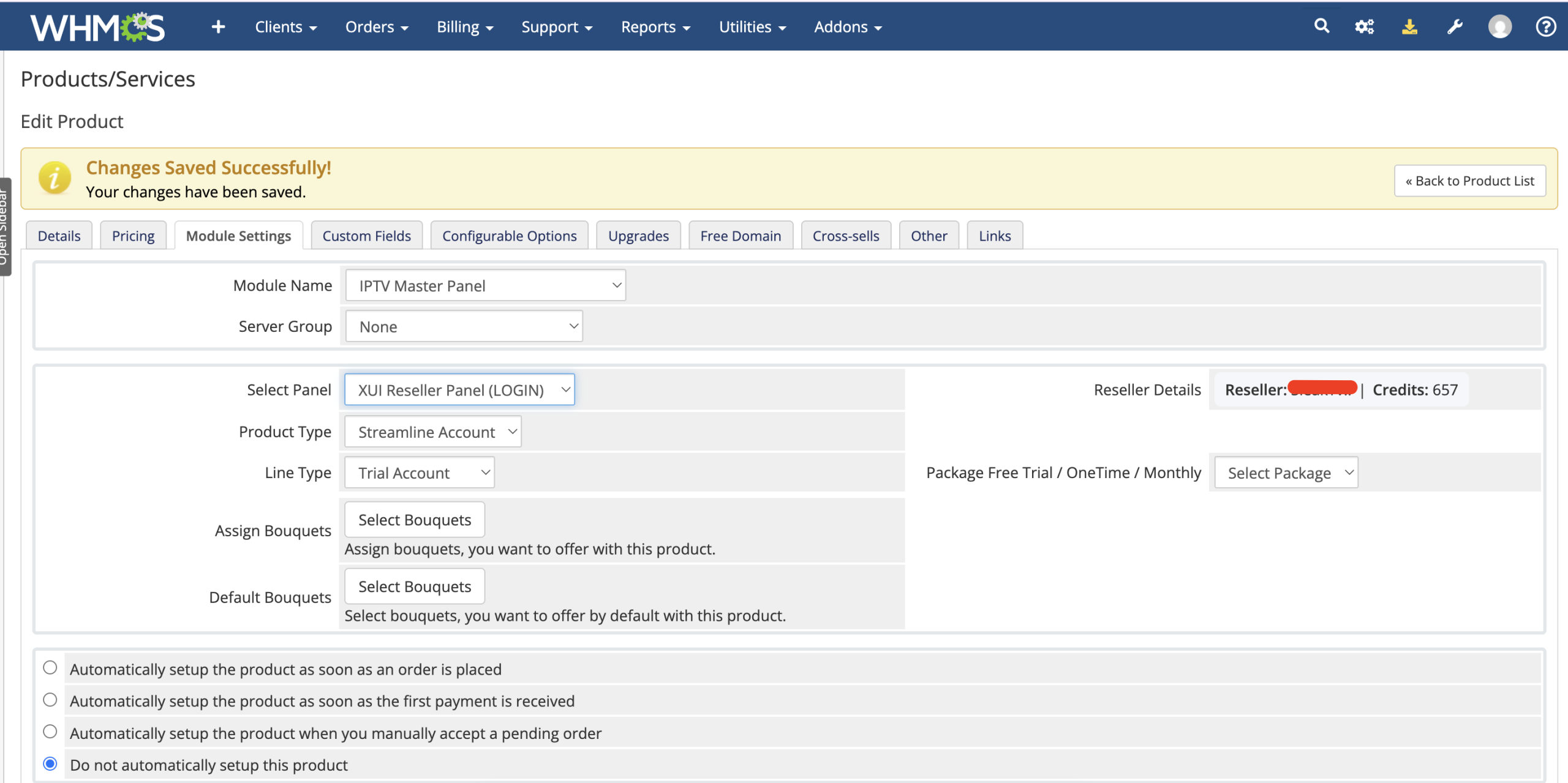 OTT Master Panel for WHMCS - Image 8