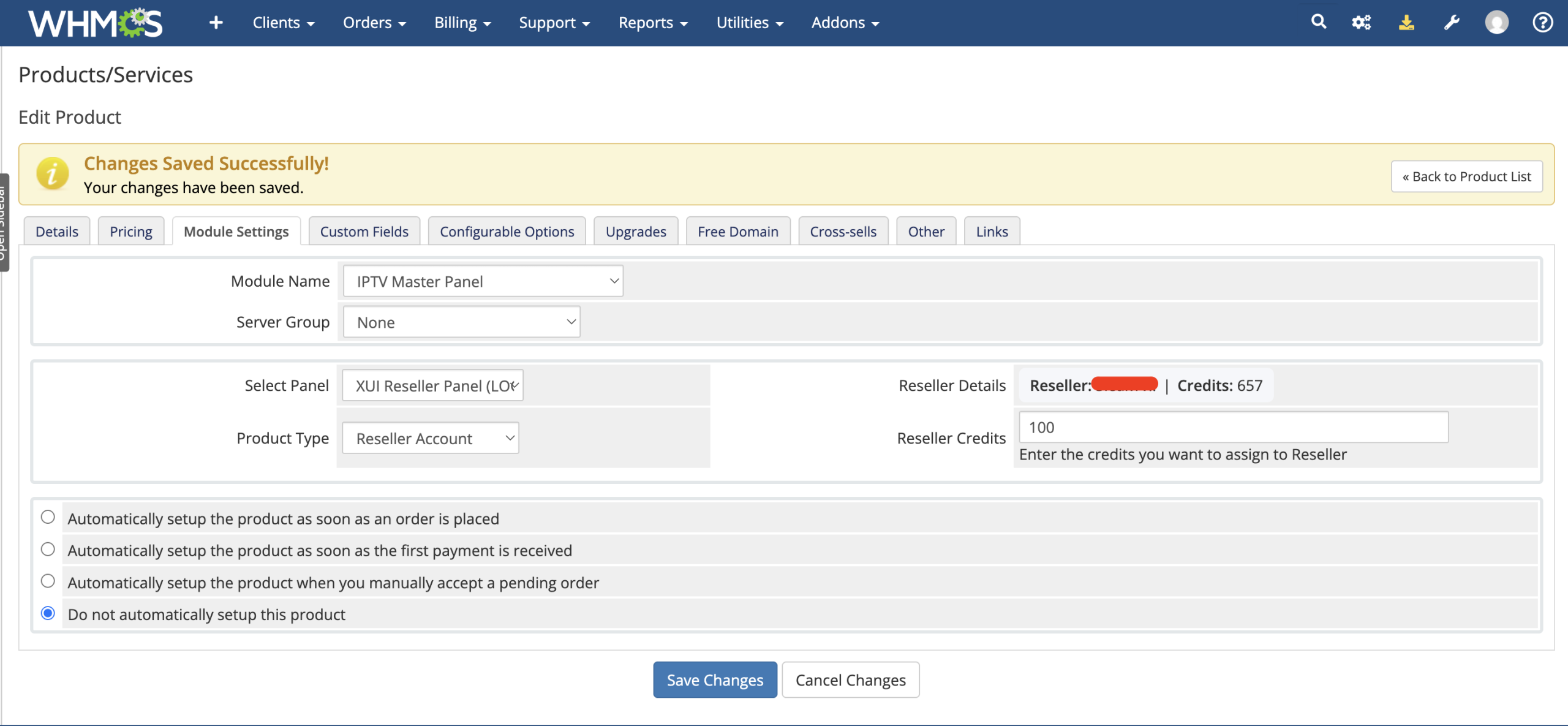 OTT Master Panel for WHMCS - Image 9