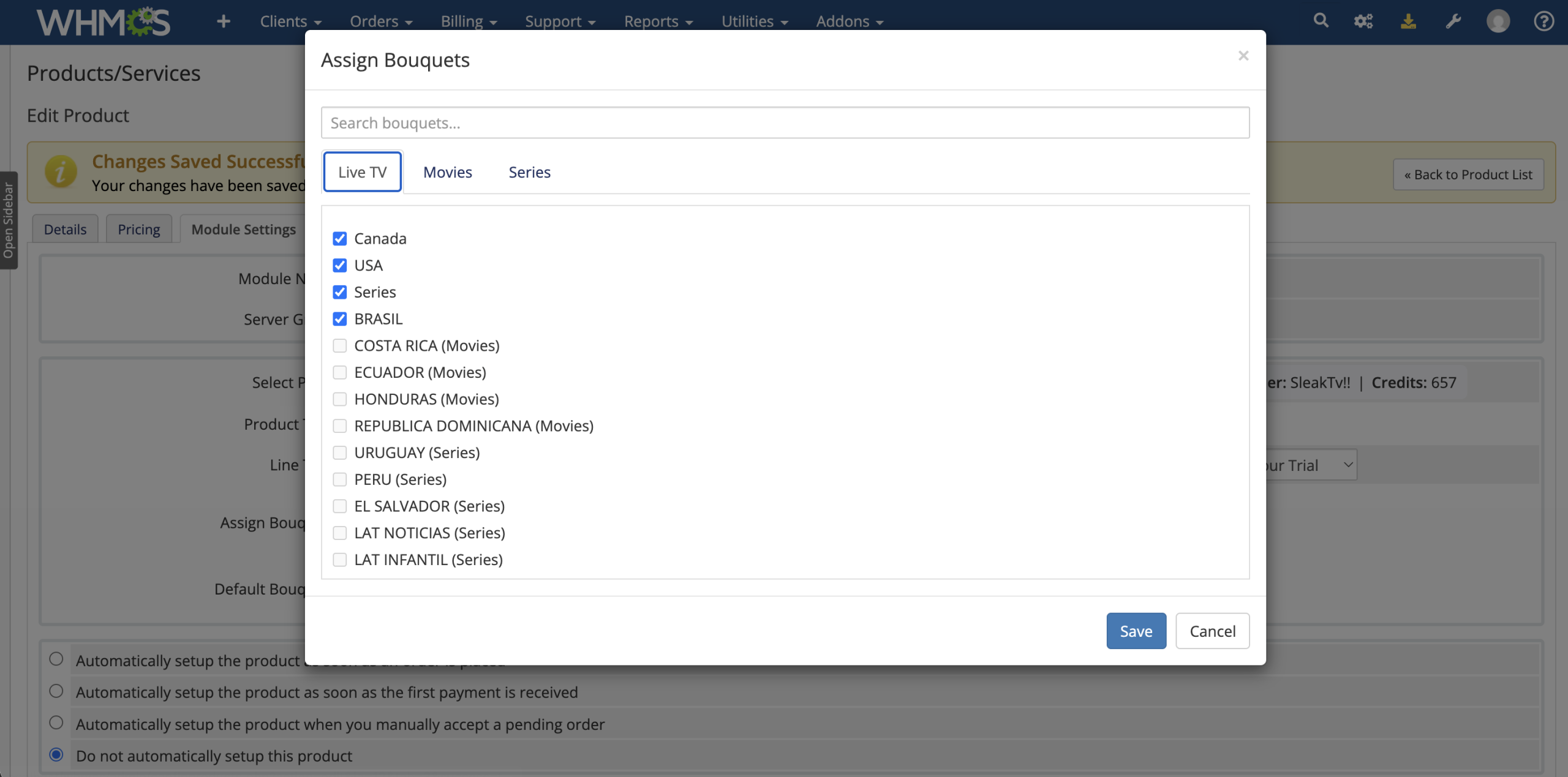 OTT Master Panel for WHMCS - Image 10
