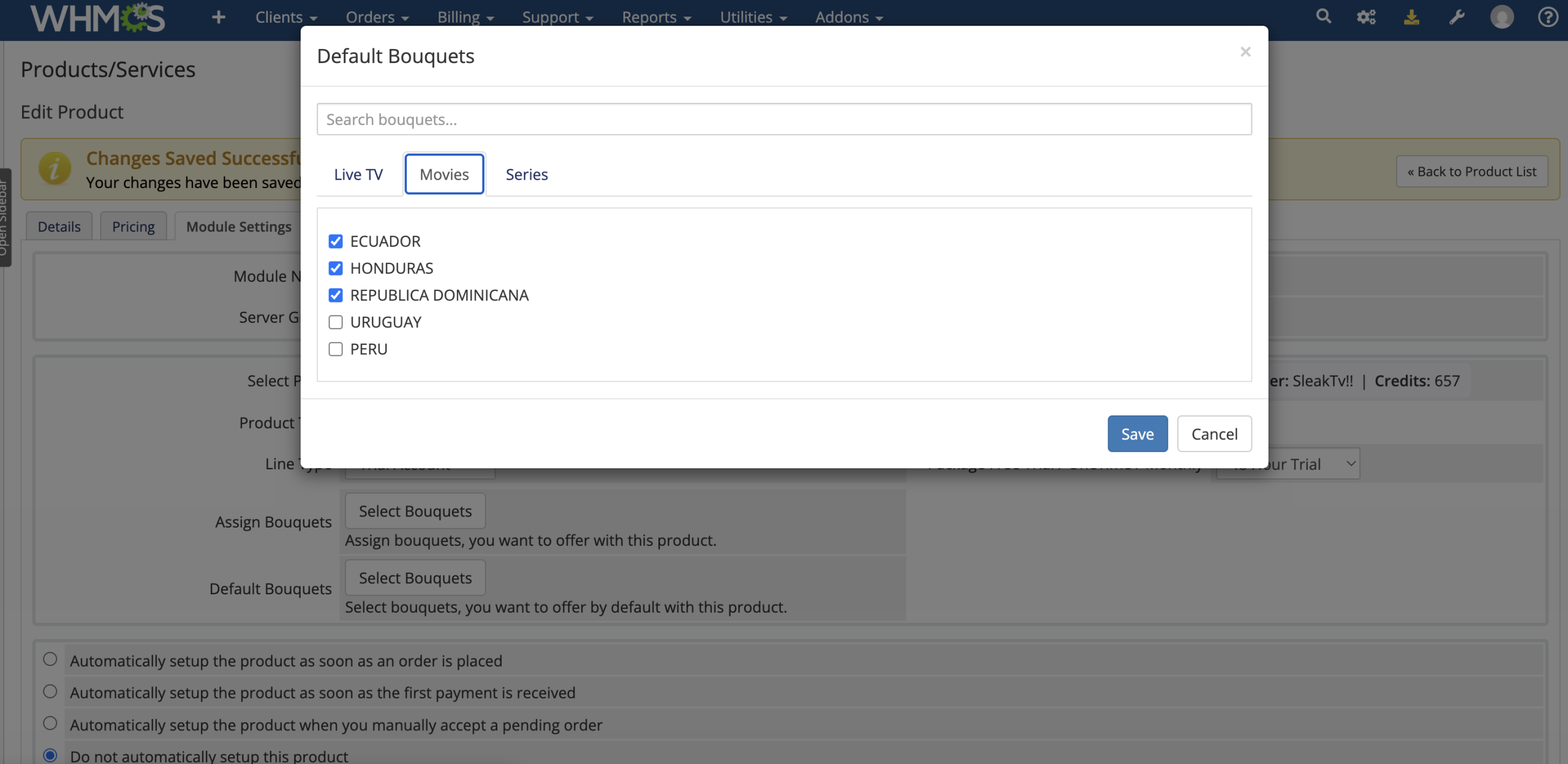 OTT Master Panel for WHMCS - Image 11