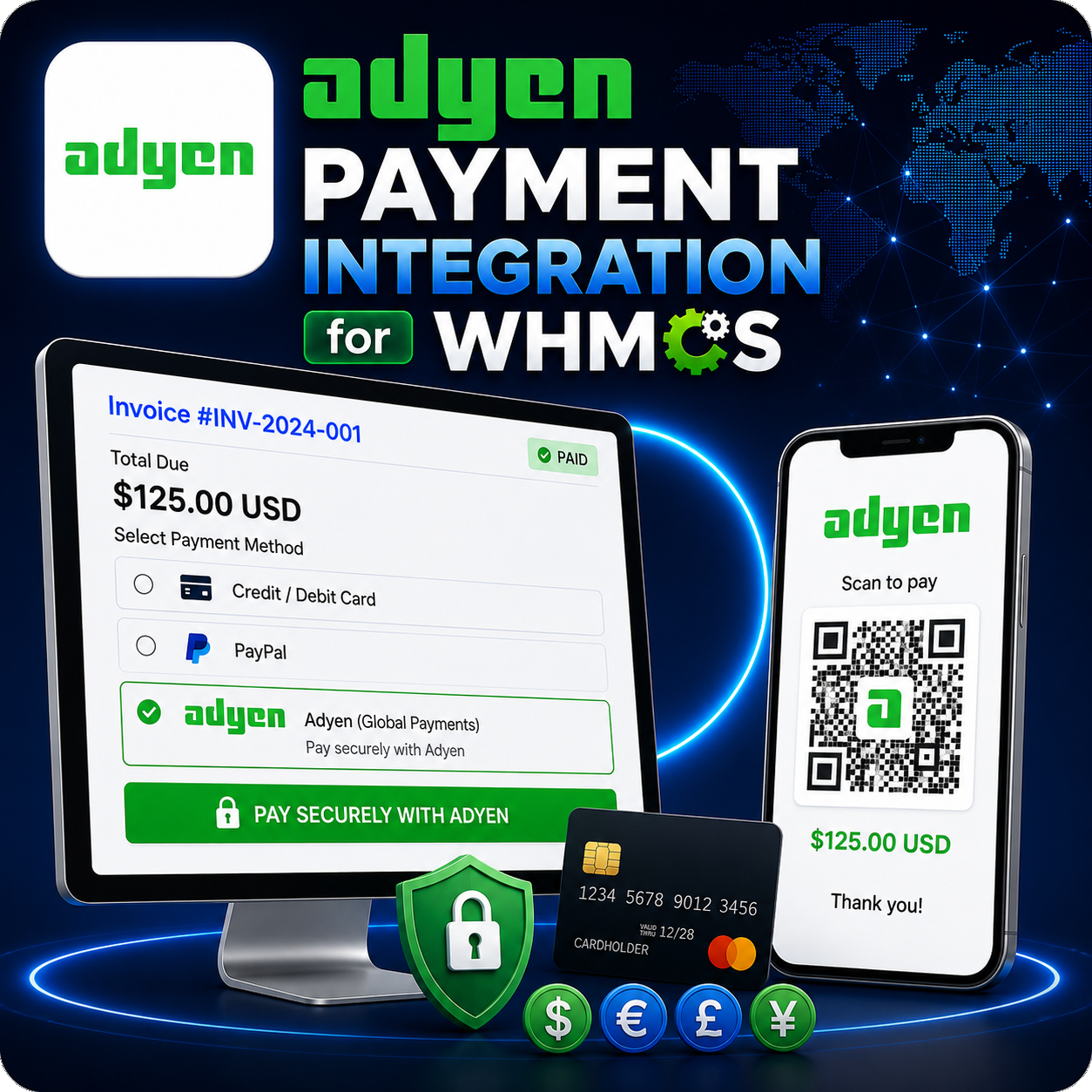 Adyen Payment Integration for WHMCS