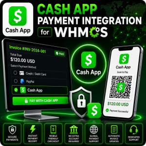 Cash App Payment Integration for WHMCS