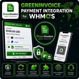 GreenInvoice Payment Integration for WHMCS