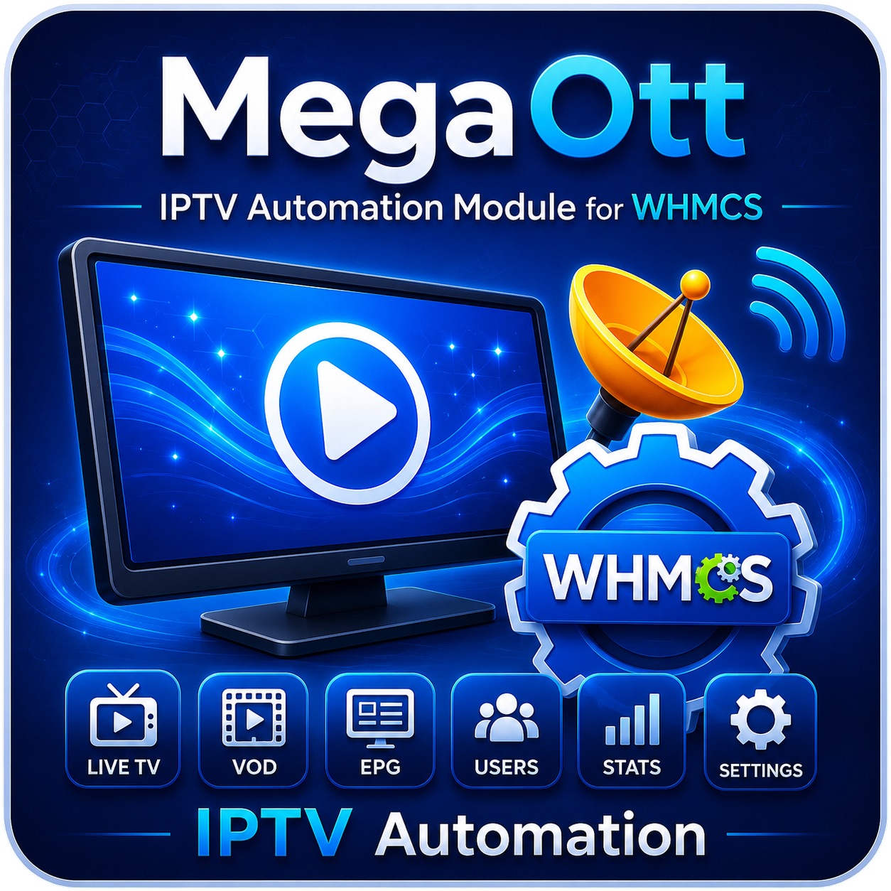Mega OTT Reseller Module for WHMCS