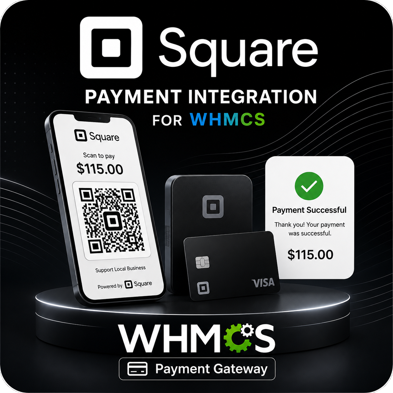 Square Payment Integration for WHMCS