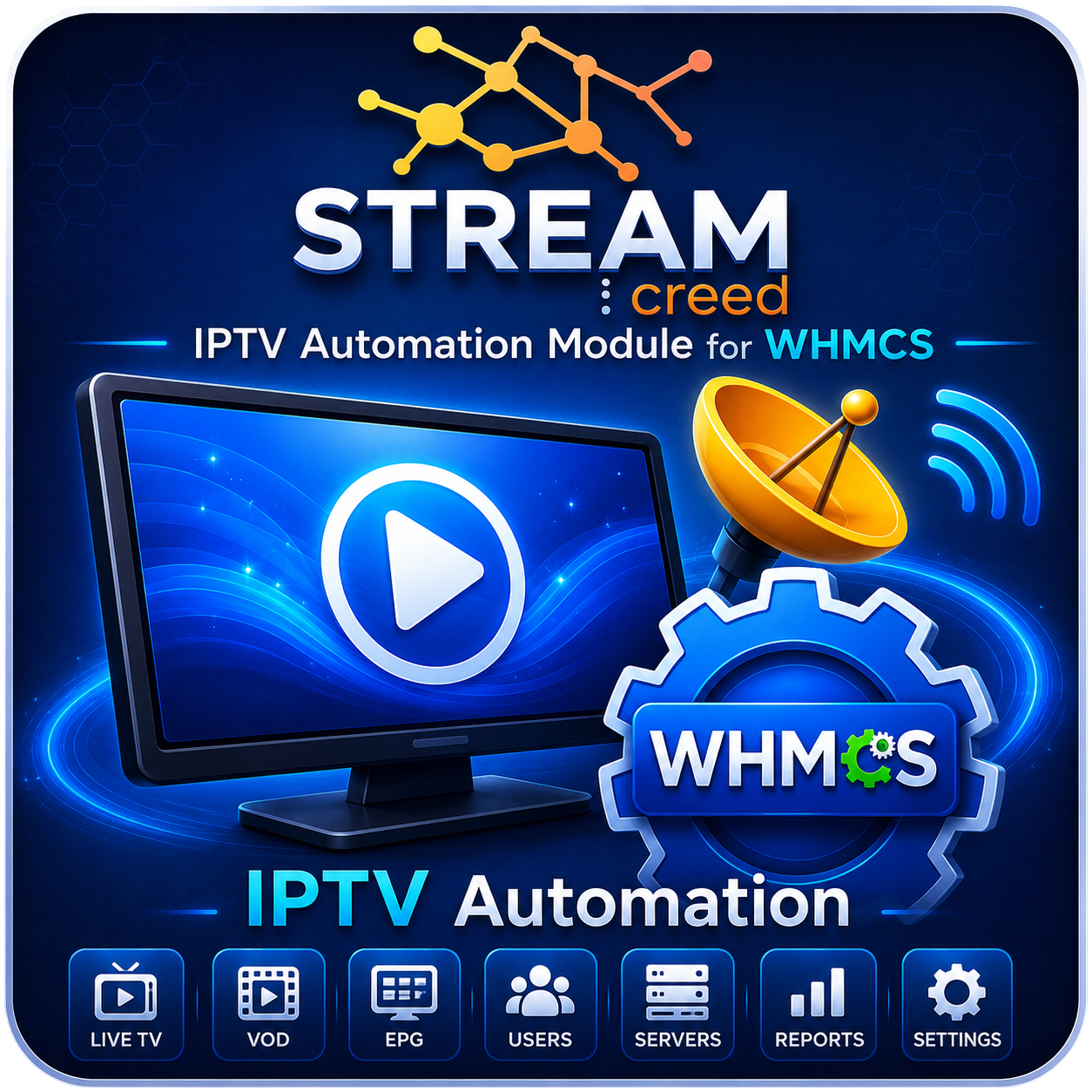Stream Creed Reseller Module for WHMCS