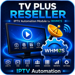 TV Plus Reseller Module for WHMCS