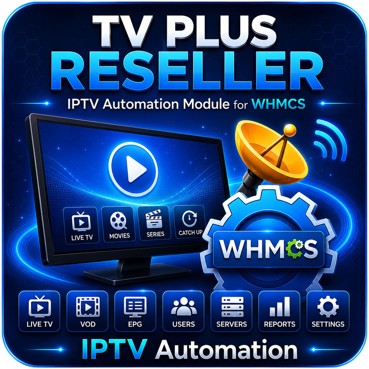 TV Plus Reseller Module for WHMCS