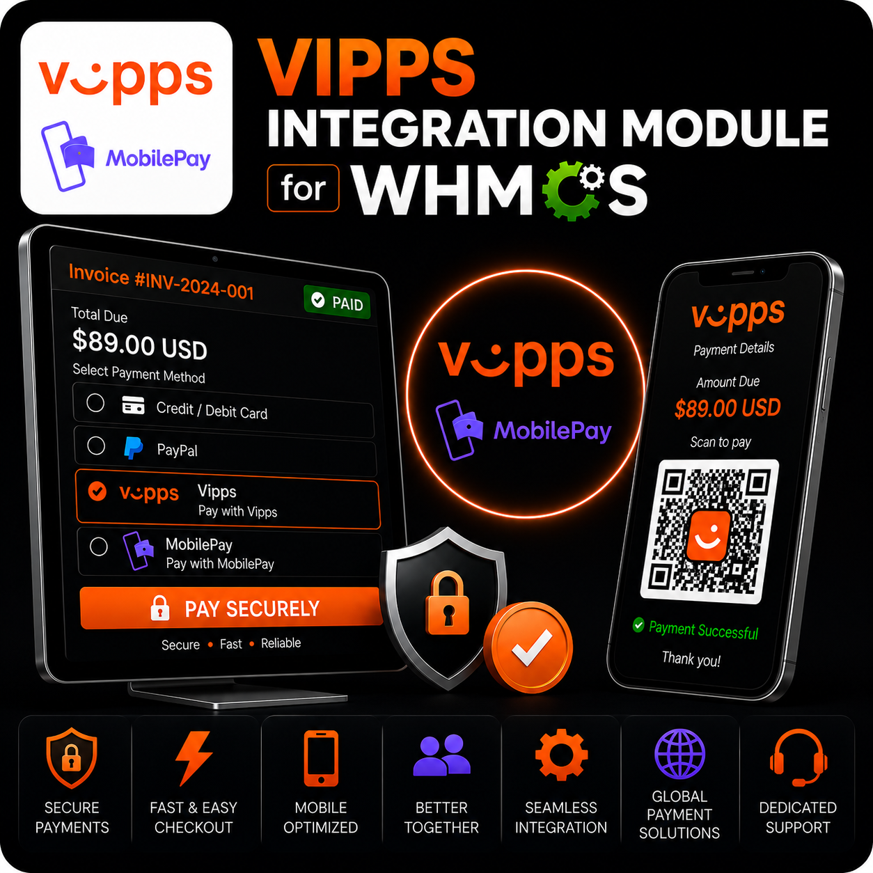 Vipps Integration Module for WHMCS