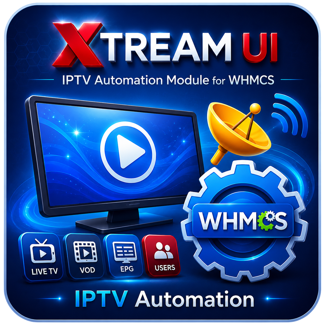 Xtream UI Reseller Module for WHMCS