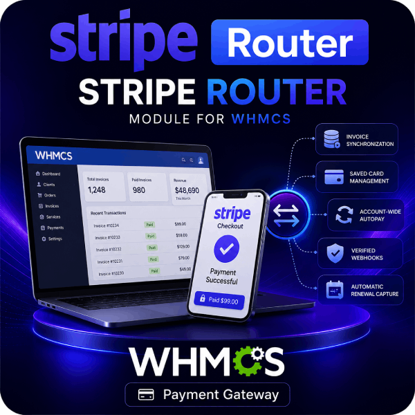 stripe router for whmcs